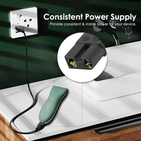 5V USB Charger Compatible with Meridian Grooming Electric Shaver Trimmer Replacement Charging Cable for Meridian Power Cord Adapter in Saudi Arabia