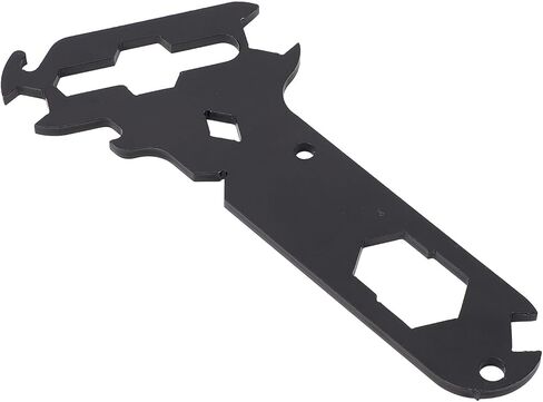 DTY Multitool، فولاذ 14 في 1 أدوات حفر منفصلة بما في ذلك أداة فتح زجاجات أسلاك صواميل الجناح لسفن السيارات RV، أسود in Kuwait