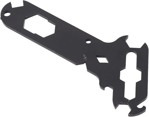 DTY Multitool، فولاذ 14 في 1 أدوات حفر منفصلة بما في ذلك أداة فتح زجاجات أسلاك صواميل الجناح لسفن السيارات RV، أسود in Kuwait