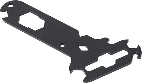 DTY Multitool، فولاذ 14 في 1 أدوات حفر منفصلة بما في ذلك أداة فتح زجاجات أسلاك صواميل الجناح لسفن السيارات RV، أسود in Kuwait