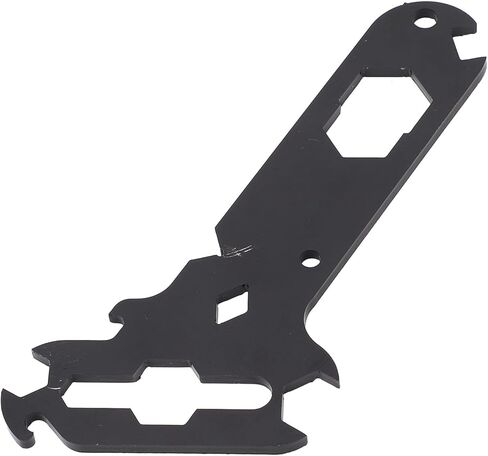 DTY Multitool، فولاذ 14 في 1 أدوات حفر منفصلة بما في ذلك أداة فتح زجاجات أسلاك صواميل الجناح لسفن السيارات RV، أسود in Kuwait