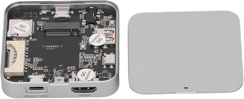 NVME Magnetic SSD Enclosure with 100W PD Charging, 4K HD USB3.2 Hub, 10Gbps M.2 Adapter, for NVMe in Saudi Arabia