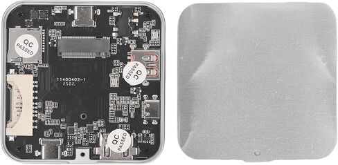 NVME Magnetic SSD Enclosure with 100W PD Charging, 4K HD USB3.2 Hub, 10Gbps M.2 Adapter, for NVMe in Saudi Arabia