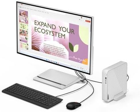Lenovo IdeaCentre 01IRH8 2024 Mini Desktop 8-Core 13th Generation Intel i5-13420H UHD Graphics 64GB DDR4 8TB SSD Thunderbolt 4 Wi-Fi | No Optical Drive Windows 11 Pro Cloud Grey w/ONT 32GB USB in Saudi Arabia