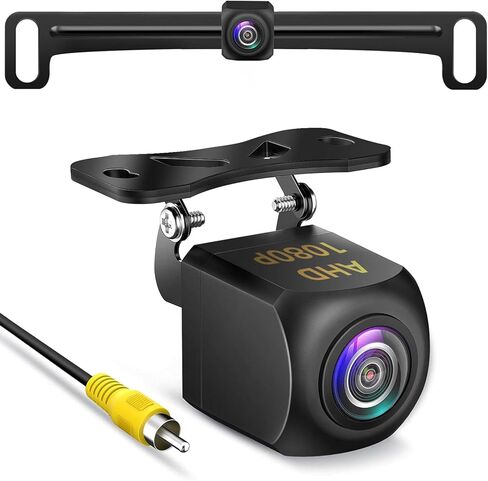 كاميرا احتياطية للسيارة Redmaple، زاوية معدنية واسعة AHD 1080P، مجال رؤية 170 درجة، رؤية ليلية، كاميرا عكسية مقاومة للماء IP69 للسيارة SUV RV مع تركيب على السطح in Kuwait