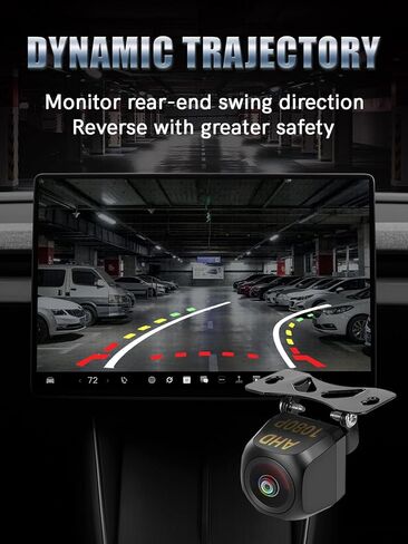 كاميرا احتياطية للسيارة Redmaple، زاوية معدنية واسعة AHD 1080P، مجال رؤية 170 درجة، رؤية ليلية، كاميرا عكسية مقاومة للماء IP69 للسيارة SUV RV مع تركيب على السطح in Kuwait