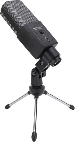 RVB Microphone with a Frequency Response of 30 Hz to 15 KHz Microphone Condenser to Record PC Podcasts Transmitting PC, Tripod Service, with Support in Saudi Arabia
