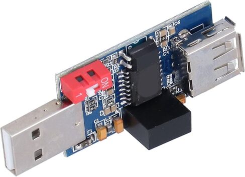 YWBL-WH USB Isolator Module, Isolation Electronic Component Board for Coupling Protection, 1500V ADUM3160, Single Isolation USB Module Without Drive Support Hot Plug Plug and Play in Saudi Arabia