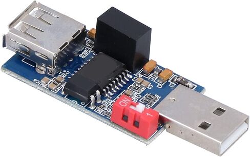 YWBL-WH USB Isolator Module, Isolation Electronic Component Board for Coupling Protection, 1500V ADUM3160, Single Isolation USB Module Without Drive Support Hot Plug Plug and Play in Saudi Arabia