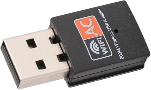 محول واي فاي USB ثنائي النطاق SUNGOOYUE AC600 لجهاز الإرسال والاستقبال اللاسلكي المدمج للكمبيوتر الشخصي لمستخدمي iOS، مادة ABS in Kuwait
