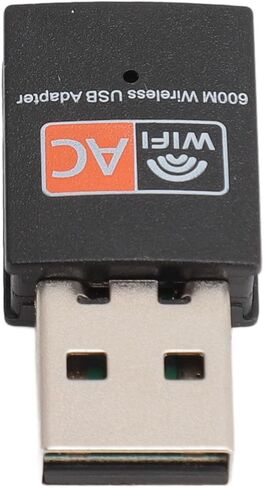 محول واي فاي USB ثنائي النطاق SUNGOOYUE AC600 لجهاز الإرسال والاستقبال اللاسلكي المدمج للكمبيوتر الشخصي لمستخدمي iOS، مادة ABS in Kuwait