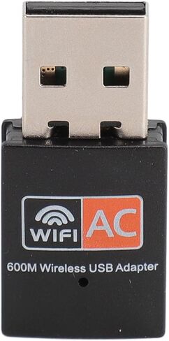 محول واي فاي USB ثنائي النطاق SUNGOOYUE AC600 لجهاز الإرسال والاستقبال اللاسلكي المدمج للكمبيوتر الشخصي لمستخدمي iOS، مادة ABS in Kuwait