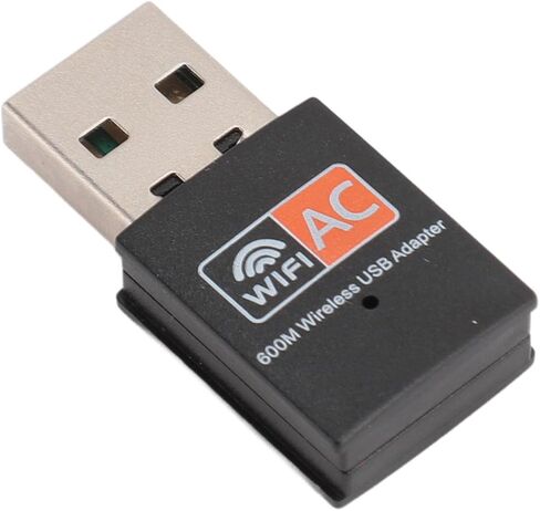 محول واي فاي USB ثنائي النطاق SUNGOOYUE AC600 لجهاز الإرسال والاستقبال اللاسلكي المدمج للكمبيوتر الشخصي لمستخدمي iOS، مادة ABS in Kuwait