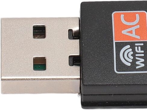 محول واي فاي USB ثنائي النطاق SUNGOOYUE AC600 لجهاز الإرسال والاستقبال اللاسلكي المدمج للكمبيوتر الشخصي لمستخدمي iOS، مادة ABS in Kuwait