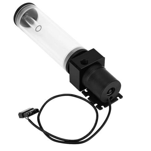 19W 12v CPU Water Cooling Pumpe Reservoir DIY Combo, 800L/H, G 1/4" Thread Port, PC CPU Water Cooling System Heat Exchanger Tool, Transparent Acrylic Material, Easy Install(160mm) in Kuwait