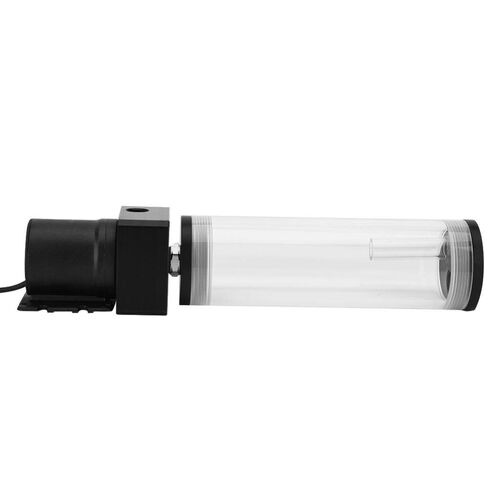 19W 12v CPU Water Cooling Pumpe Reservoir DIY Combo, 800L/H, G 1/4" Thread Port, PC CPU Water Cooling System Heat Exchanger Tool, Transparent Acrylic Material, Easy Install(160mm) in Kuwait