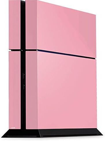 ملصق Skinit المخصص للألعاب لوحدة التحكم PS4 - تصميم أصلي باللون الوردي الفاتح in Kuwait