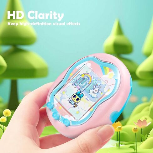 6 قطع من واقيات الشاشة المتوافقة مع Tamagotchi Uni، غطاء شاشة ناعم من مادة TPU بتغطية كاملة ومضاد للخدش in Saudi Arabia