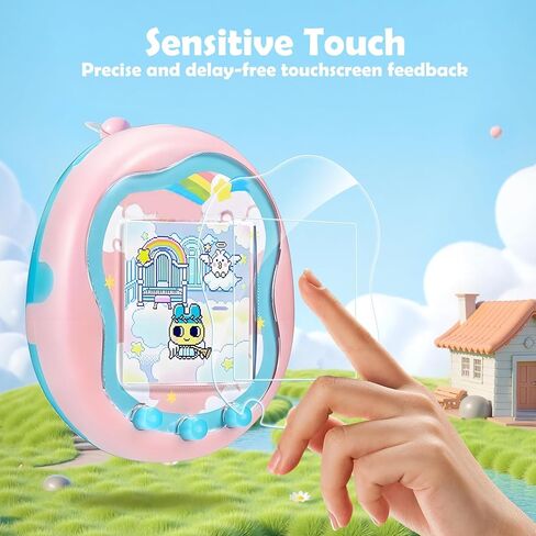 6 قطع من واقيات الشاشة المتوافقة مع Tamagotchi Uni، غطاء شاشة ناعم من مادة TPU بتغطية كاملة ومضاد للخدش in Saudi Arabia