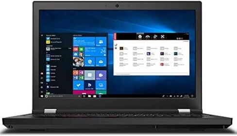 Lenovo ThinkPad P15 Gen 1 - High-End Workstation Laptop: Intel 10th Gen i7-10750H Hexa-Core, 32GB RAM, 512GB NVMe SSD, 15.6" FHD IPS HDR Display, Quadro T2000, Win 11 Pro, Black (Renewed) in Saudi Arabia