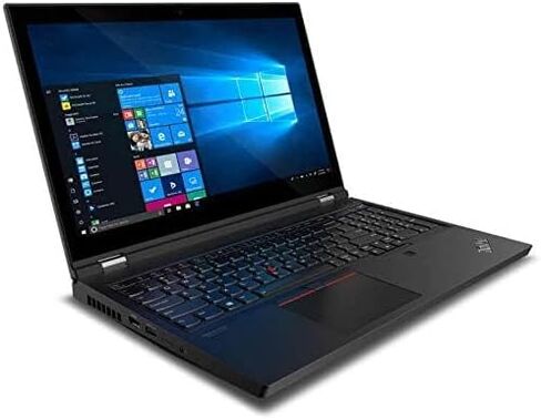 Lenovo ThinkPad P15 Gen 1 - High-End Workstation Laptop: Intel 10th Gen i7-10750H Hexa-Core, 32GB RAM, 512GB NVMe SSD, 15.6" FHD IPS HDR Display, Quadro T2000, Win 11 Pro, Black (Renewed) in Saudi Arabia