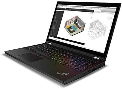 Lenovo ThinkPad P15 Gen 1 - High-End Workstation Laptop: Intel 10th Gen i7-10750H Hexa-Core, 32GB RAM, 512GB NVMe SSD, 15.6" FHD IPS HDR Display, Quadro T2000, Win 11 Pro, Black (Renewed) in Saudi Arabia