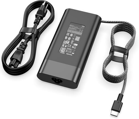 100W USB-C Laptop Charger, Compatible with HP ZBook Firefly 16 G11, ZBook 8 G1i 16/8 G1a 14, EliteBook 8 G1a 14 inch/8 G1a 16/8 G1i 16, ProBook 440 450 G10/4 G1i 16 Type Ac Adapter Power Cord in Saudi Arabia