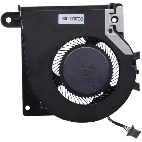 Deal4GO مروحة تبريد وحدة المعالجة المركزية الثانوية الصغيرة J01R0 0J01R0 NP23P 0NP23P بديلة لـ Dell Alienware X17 R1 X17 R2 in Kuwait