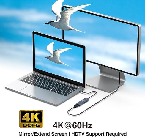 USB C 5 في 1 محور 10 جيجابت في الثانية USB-C/A 3.2 منافذ 4K 60HZ HDTV 100W PD شحن سريع متوافق مع أجهزة MacBook Pro/Air/Dell XPS/iPad Pro Aluminium Splitter/Surface Pro/Thunderbolt المحمولة. in Saudi Arabia