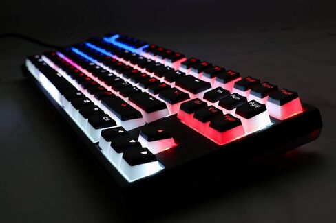 لوحة مفاتيح ميكانيكية Ducky One 2 RGB TKL Pudding Edition RGB LED مزدوجة اللقطة PBT (فضي Cherry MX) in Saudi Arabia