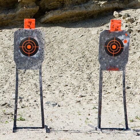 أهداف الرماية QWORK، ملصقات أهداف الرش مقاس 3 بوصات - 250 قطعة من ملصقات Bullseye ذاتية اللصق للتصويب الدقيق وممارسة الرماية المتنوعة in Kuwait