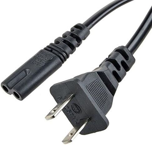 Accessory USA AC Power Cord Cable Plug for 33938 Resmed S8 S9 Elite II Res Med IPX1 CPAP Machine S9 H5i REF 36003 R360-760 DA-90A24 CPAP Machine CPAP FIG8 in Saudi Arabia