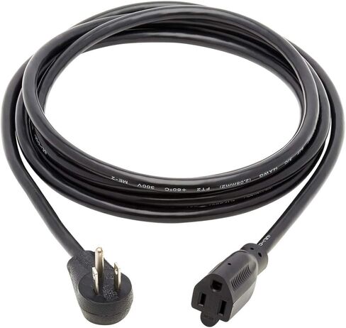 تريب لايت سلك تمديد الطاقة الزاوية اليمنى 5-15P إلى 5-15R 14AWG 15A 10ft (P024-010-15D) in Kuwait