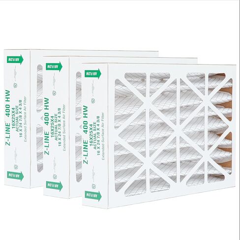 Glasfloss ZL 16x20x4 MERV 10 Air Cleaner Filter replacements for Honeywell FC100A1003, FC100 Air Filters. (Quantity 3) Exact Size: 16 x 19-7/8 x 4-3/8 in Saudi Arabia