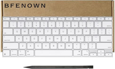 مفاتيح أغطية مفاتيح QWERTY أمريكية بديلة لأجهزة iPad Pro 13 بوصة (M4) / iPad Air 13 بوصة و11 بوصة (M3) لوحة المفاتيح السحرية (موديل 2024) in Kuwait