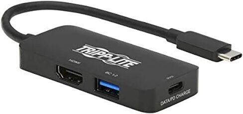 Tripp Lite USB-C Multiport Adapter, HDMI 4K, USB-A 3.1 Gen 1, USB-C PD 3.0 with PD 100W Charging, HDR, USB-C Adapter (U444-06N-H4UBC2) in Saudi Arabia