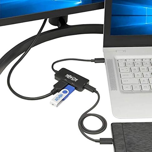 Tripp Lite USB-C Multiport Adapter, HDMI 4K, USB-A 3.1 Gen 1, USB-C PD 3.0 with PD 100W Charging, HDR, USB-C Adapter (U444-06N-H4UBC2) in Saudi Arabia