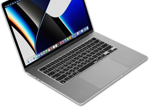 XSKN Korean Language Black US Layout Keyboard Cover Skin for 2022 2023 2024 2025 MacBook Air 13.6 15.3 inch M2 M3 M4 with Touch ID A2681 A3113 A3240 A2941 A3114 A3241 in Saudi Arabia