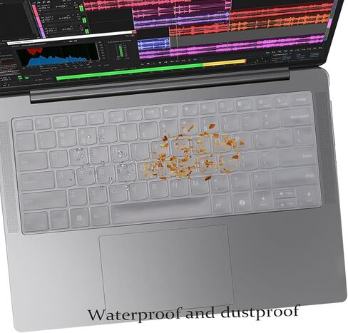 Keyboard Cover for 2025 2024 Lenovo Slim 7 14"/ Slim 7i 14" (14ILL10 14IMH9) US Protective Keyboard Skin-Clear in Saudi Arabia
