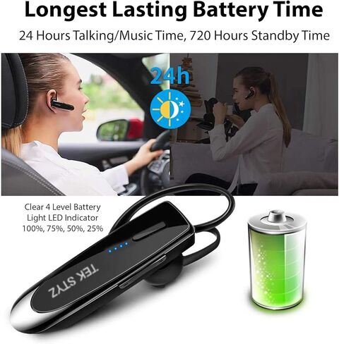 Bluetooth 5.3 Headset Compatible with Apple MacBook Pro 2022/2021/2020/M1/13/14/16" IPX5 Dual Microphones Noise Reduction 22Hrs Talk/60 Day Standby in Saudi Arabia