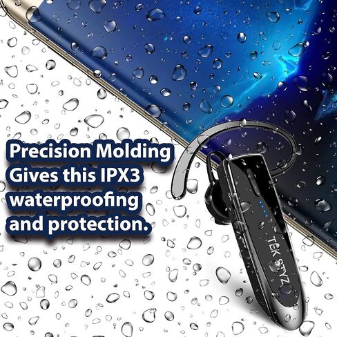 Bluetooth 5.3 Headset Compatible with Apple MacBook Pro 2022/2021/2020/M1/13/14/16" IPX5 Dual Microphones Noise Reduction 22Hrs Talk/60 Day Standby in Saudi Arabia