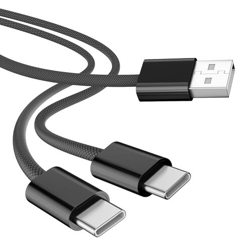 كابل شاحن سيارة USB A إلى USB C لهاتف iPhone 17 16 بطول 3 أقدام، سلك شحن سريع مجدول من النوع C وتشغيل السيارة لهاتف iPhone 17 Pro Max 16e 16 Pro Max 15/iPad 11 10th لهاتف Samsung S25 S24 S23 Ultra Pixel Phone، برتقالي in Kuwait