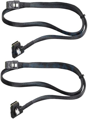 استبدال قطع غيار السيارات ل 2 قطعة SAS-A SAS-B SATA كابل لديل Poweredge R610 R710 H700 M246M 0M246MMod-R36R-38607 in Kuwait