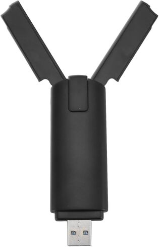 محول SUNGOOYUE USB 3.0 WiFi 6 2.4G 5G محول لاسلكي لـ 10 11، ما يصل إلى 1800 ميجابت في الثانية لنقل الملفات الكبيرة، اتصال مستقر لعمليات النطاق المزدوج، لكفاءة العمل in Saudi Arabia