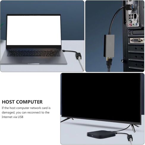 محول شبكة جيجابت إيثرنت من HOMSFOU USB 3.0 إلى 1000 ميجابت في الثانية لأجهزة الكمبيوتر المحمول وأجهزة الكمبيوتر المكتبية المتوافقة مع نظام التشغيل Windows وملحقات LAN عالية السرعة للاتصال السلكي in Kuwait