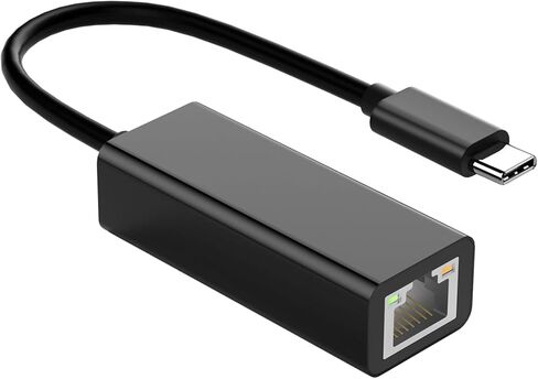 جسر إيثرنت – محول USB من النوع C للإنترنت السلكي | محول رابط بيانات مستقر، اتصال التوصيل والتشغيل، تصميم صغير للسفر وميزات أداء الشبكة للمهام المكتبية والفصول الدراسية، in Kuwait