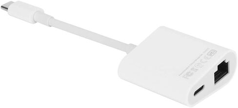 محول إيثرنت SUNGOOYUE TypeC مع شحن سريع PD، ومنفذ شبكة RJ45، مادة ABS، 38x130 مم، متوافق مع الأجهزة in Saudi Arabia