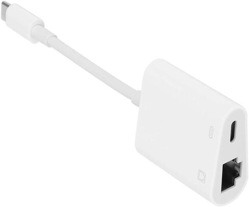 محول إيثرنت SUNGOOYUE TypeC مع شحن سريع PD، ومنفذ شبكة RJ45، مادة ABS، 38x130 مم، متوافق مع الأجهزة in Saudi Arabia