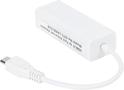 محول إيثرنت SUNGOOYUE USB إلى RJ45 لبطاقة الشبكة 10/100 ميجابت في الثانية، USB صغير، غلاف ABS، متوافق مع Pi 1.3/W in Kuwait