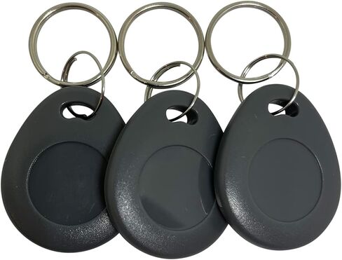 100 - 26 بت H10301 125 كيلو هرتز القرب سميكة رمادي Fobs AuthorizID Wiegand T5577 رقاقة. متوافق مع 1386 1326 7610 1586 1391 و1346. يعمل مع جميع أنظمة التحكم في الوصول تقريبًا. دعم فني مجاني. in Saudi Arabia